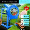 Electric Grass & Chaff Cutter: Multi-Use Feed Grinder & Vegetable Chopper for Cattle, Sheep, and Chickens. Ideal for Small Farms.