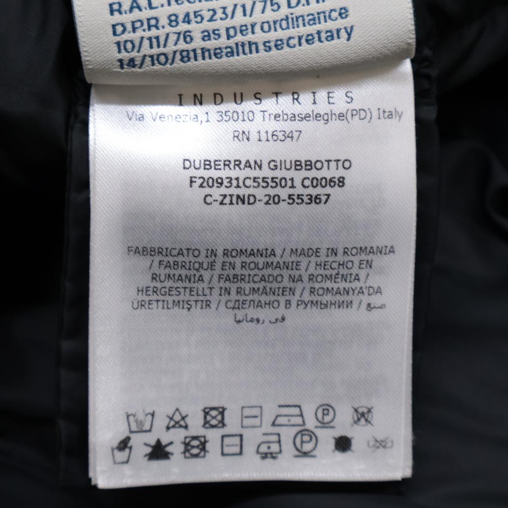 MONCLER DUBERRAN Duberan fur-trimmed hooded down jacket coat 00 blackUsed