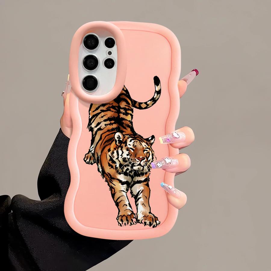 Cool Horse Tiger Case for Samsung Galaxy A25 S25 S22 Ultra S24 S23 Plus S20 FE A26 S21 Soft Phone Cover A36 A35 A55 A54 A24 A34