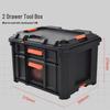 Kuncheng Heavy-Duty 2-Layer Drawer Industrial Toolbox