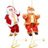 Unique Santa Claus Electric Climbing Doll With Cheerful Music For Holiday Decor