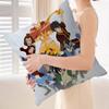 Avatar The Last Airbender Pillow Covers Cartoon Sofa Decorative Home Doublesided Printing Short Plush Cute Cushion Cover
