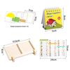 1 Set Geometric Shape Spatial Imagination Intellectual Thinking Puzzle Games Kids Toy House Design Logic Game Montessori Toys