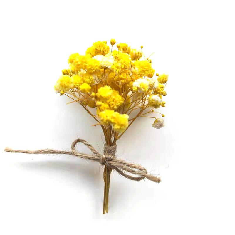 Mini Bukiet, Dekoracja Domu Samochodu, Zawieszka Świąteczna, Pamiątka Ślubna, Suszone Kwiaty, Bukiet z Wiecznych Kwiatów