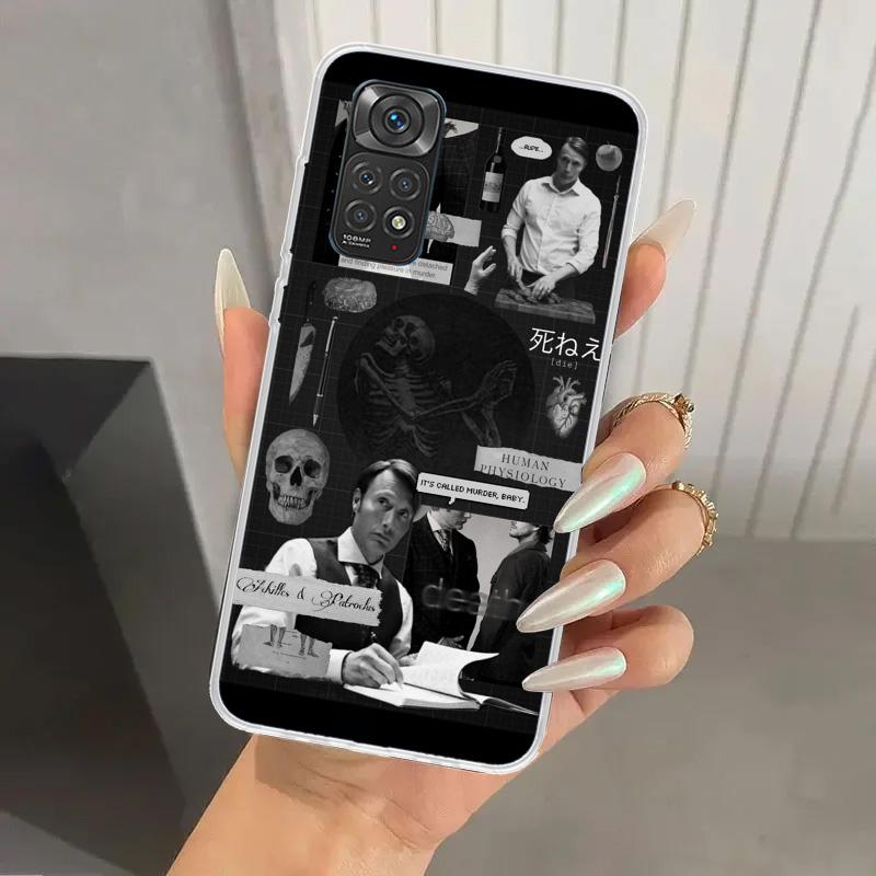 Hannibal Film Handyhülle für Xiaomi Redmi Note 15 14 14S 13 12S 12 Pro 11S 11 Plus 11T 11E 10S Weiche Funda Druckschale Redmi Nicht