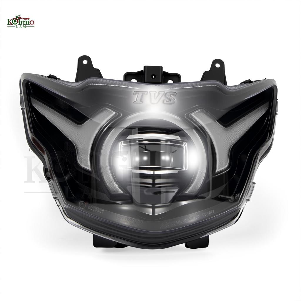 LED Front Headlight for TVS Apache RTR160 2024-2025 Motorcycle Modification