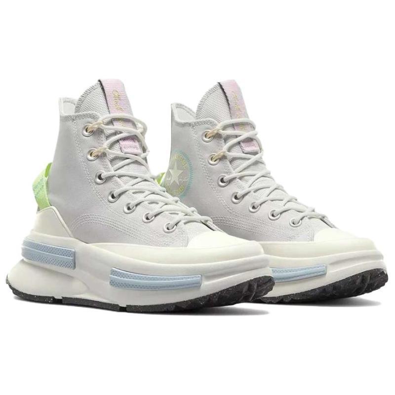 Converse Run Star Hike RunStarLegacy Codzienne Uniwersalne Wysokie Trampki Płócienne Unisex Szare