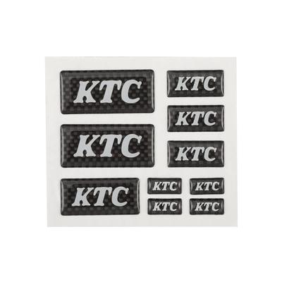 Kyoto Machine Tools (KTC) KTC Real Carbon 3D Sticker YG-284