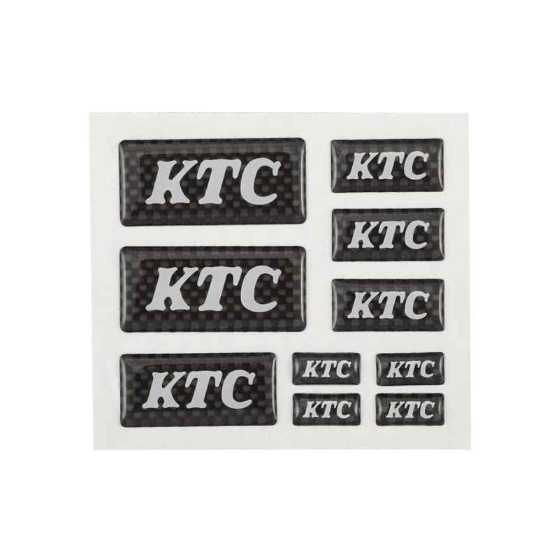Kyoto Machine Tools (KTC) KTC Real Carbon 3D Sticker YG-284