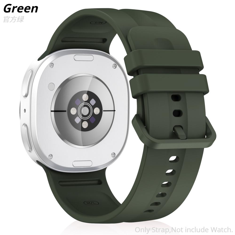 Cinturino Originale in Silicone per Samsung Galaxy Watch 9 44mm 40mm Sport Correa Pulseira Braccialetto per Galaxy Watch 9 8 Classic 46mm Band