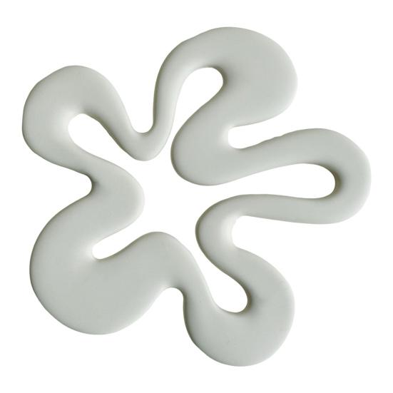 Flower Shaped Silicone Coasters Heat Resistant Placemats for Hot Pots Pans Non-Slip Table Protectors for Modern Kitchen