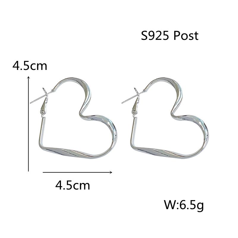 Fashion Statement Earrings Metal Round Geometric Earrings For Women Hanging Dangle Modern Jewelry Punk