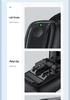 USB Portable Mini Clip-On Fan - High-Speed, Foldable, Handheld with Ultra-Long Battery Life