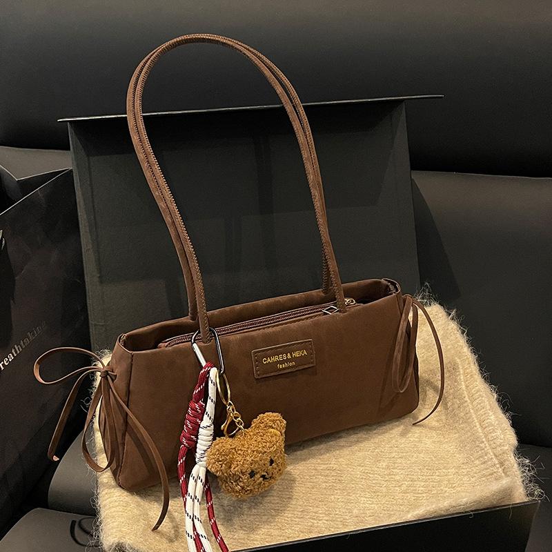 Unterarmtasche für Damen, Große Kapazität, Nischendesign, Hochwertiges Gefühl, Single-Shoulder Crossbody Baguette-Tasche