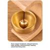 Solid Wooden Doorbell Magnetic Aesthetic Brass Wind Chimes Wireless Jingle Bell Entrance Door Bell Pendant Home Decor