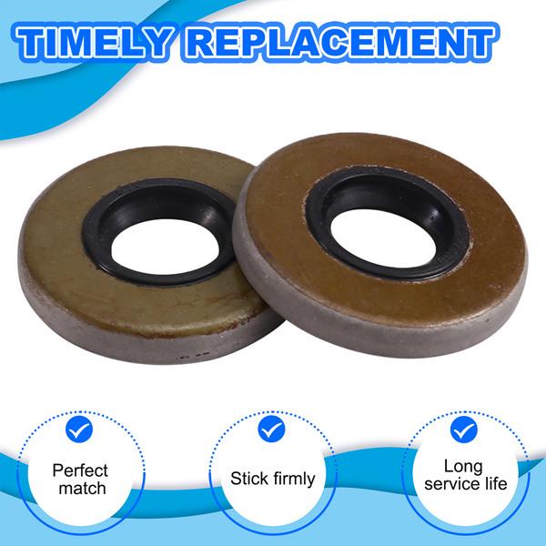 2-Pack Gearbox Oil Seals for OMC Marine Engine (18-2028)