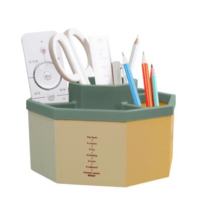 Pen 360 Degree Pen 5 Grid Storage Large Can Store 250 Rotating Pen Small Item Pen Desk Office Office For Nordic Holder, Rotation, Stand, Case,