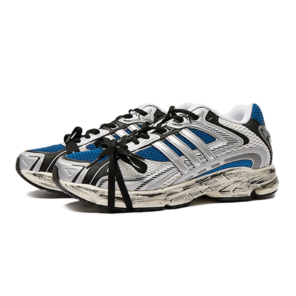 adidas Originals Antwort Stoff Polsterung Rutschfest Niedrig geschnitten Freizeit Laufschuhe Unisex Schwarz Silber Blau IG6226(Team15-)