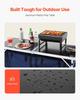 Camping Kitchen Table Folding Portable Cook Station 3 Adjustable Heights