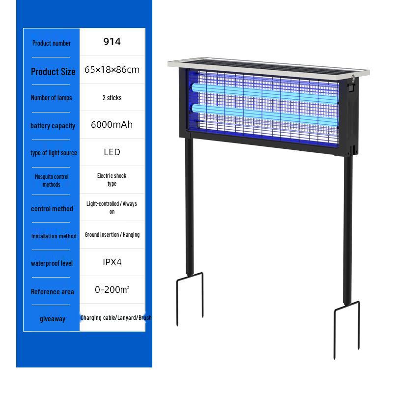 Black Scorpion Solar Outdoor Bug Zapper