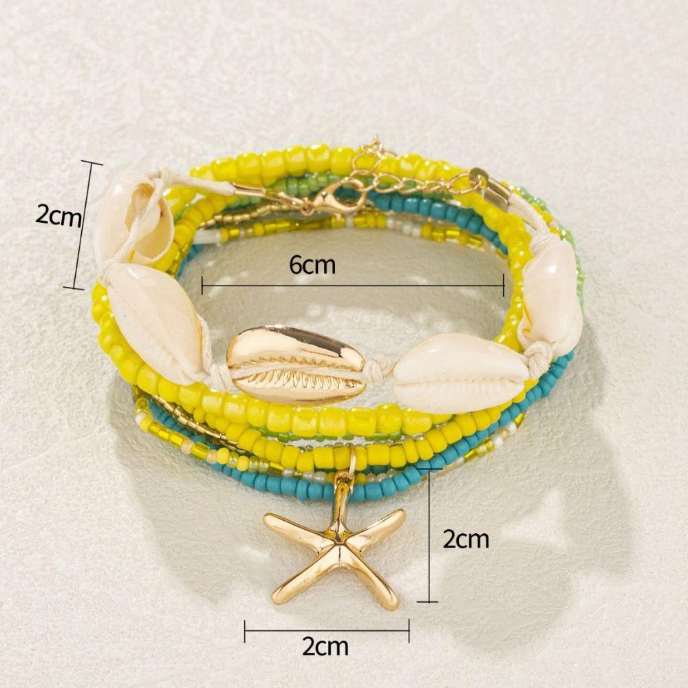 Stackable Bracelets Sets Boho Stretch Bangles New Bohemian Bracelet  Girls