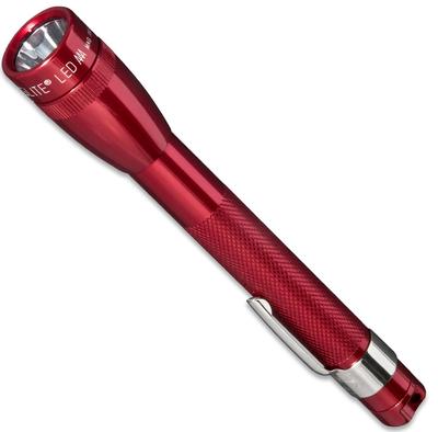 Mini Maglite 2AAA LED Rot MAG-LITE Licht, Box