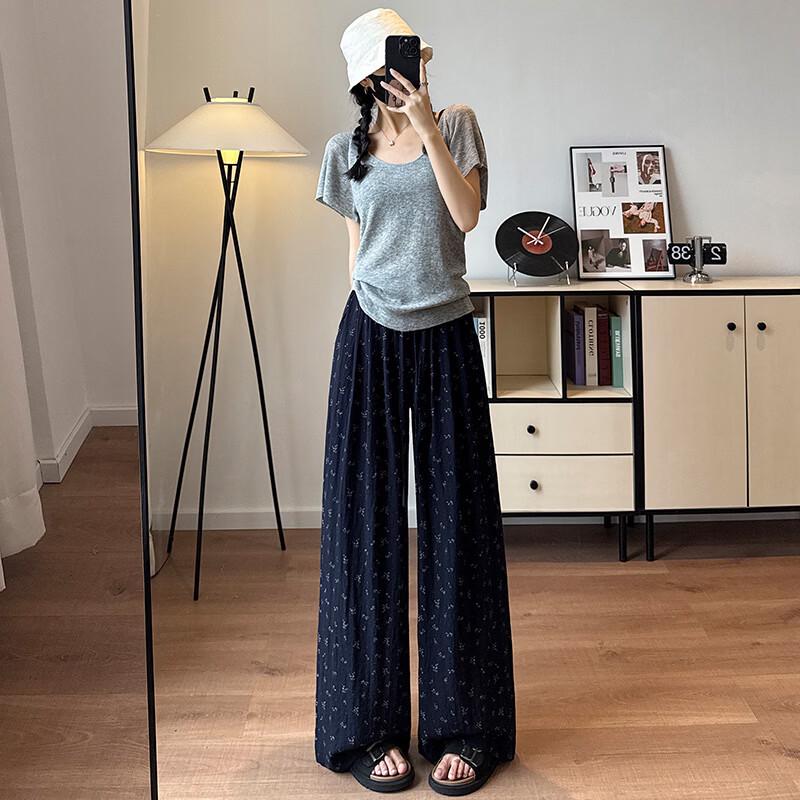 La Chapelle Summer Cooling Wide-Leg Casual Pants 2XL