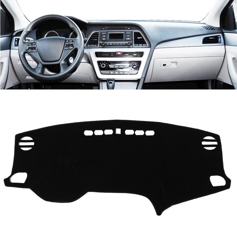 For Hyundai Sonata 2015 2016 2017 2018 LF Dashmat Dashboard Cover Pad Mat Anti-Slip Sunshade Protect Carpet Car Accessories