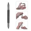 Double Head Nail Setter Hinge Pin Punch Set Hammerless Spring Nail Set Center Hole Striking Force Pin Removal Tool