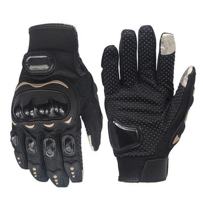 Atmungsaktive Vollfinger-Motorradhandschuhe mit Sturzschutz, Touchscreen-Funktion und Handgelenksschützern für Offroad-Fahrten