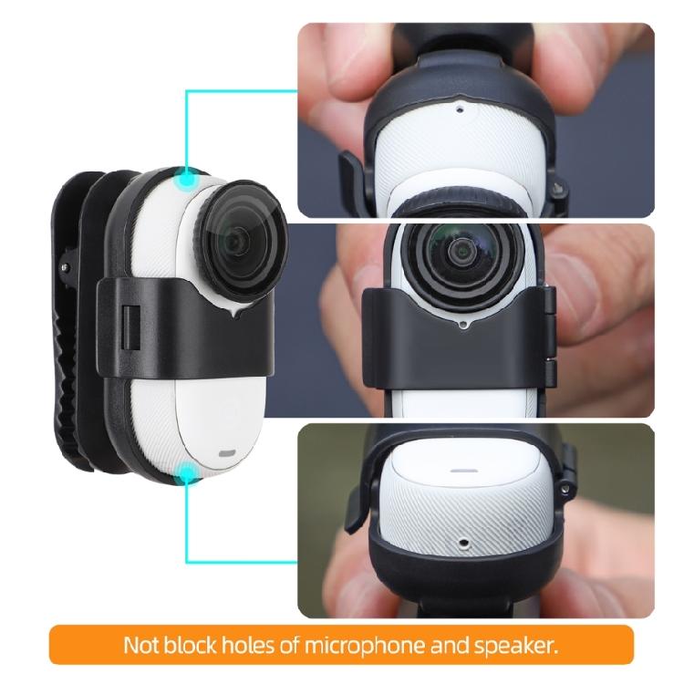 Kleiner und leichter Kamera-Clip mit 360°-Drehung für GO 3S/GO 3 Kamera-Hut-Clip Kamera-Halterung Zubehör