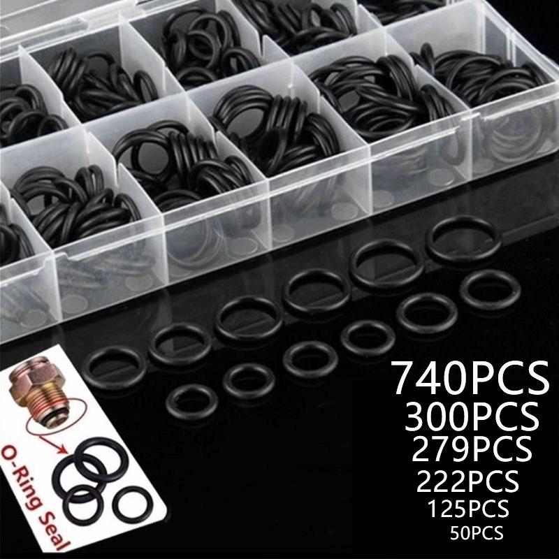 279pc Rubber O-Ring Assortment Kit - 18 Sizes For Hydraulic, Plumbing & Automotive Seal Repair - View #4