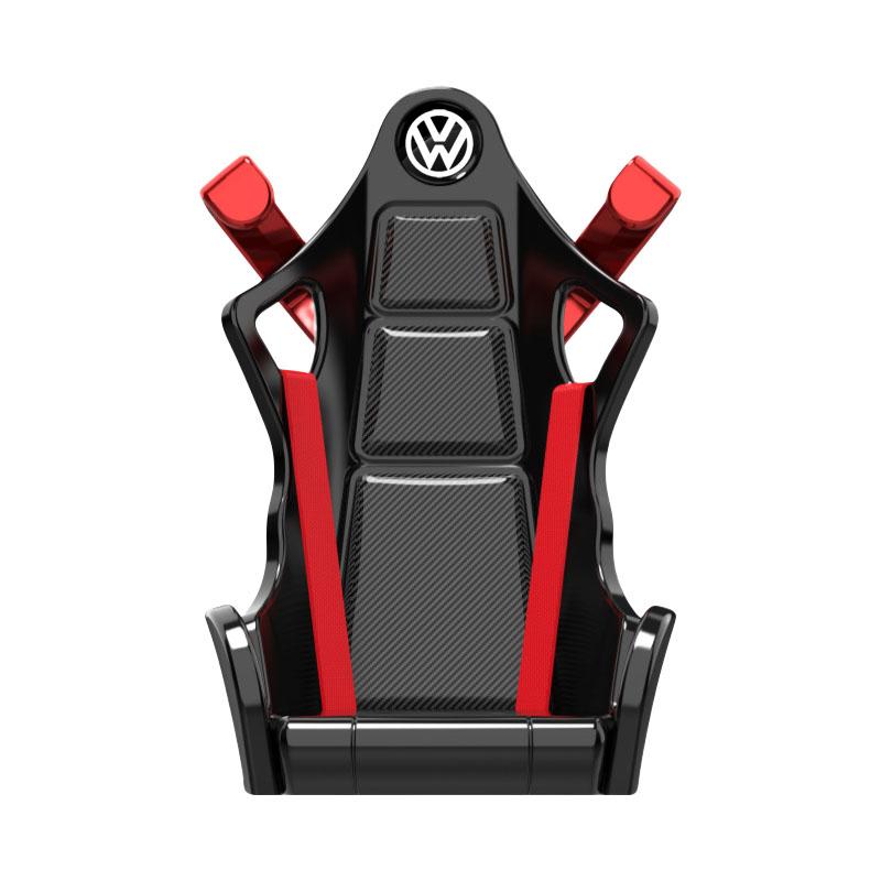 Car Air Vent Phone Mount Universal Shockproof GPS Clip Smartphone Stand Emblem For VW B6 B7 B5 Golf Polo Tiguan Passat EOS