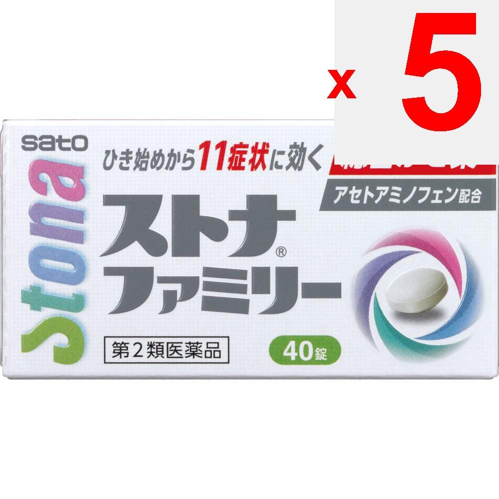 Sato Stona Family 40 Tablets General cold remedies Indications: Relief of cold symptoms (runny nose, nasal congestion, sneezing, sore throat, cough, p