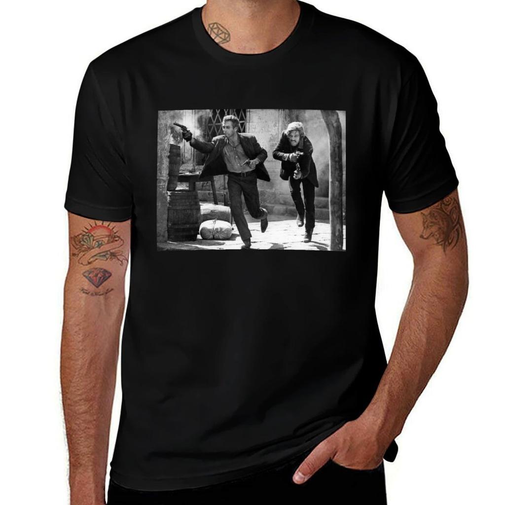George Roy Hill Butch Cassidy a Sundance Kid Tričko Denní práce Krátký rukáv Top