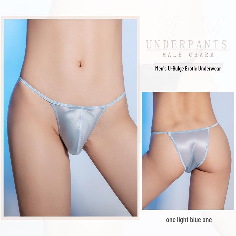 Herren Low-Rise Hochelastisch Atmungsaktiver String Lingerie