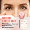 Double Eyelid Stickers Set Invisible Eyelid Lifting Tape Hypoallergenic Waterproof Self-Adhesive Eyelid Strips with Tweezers