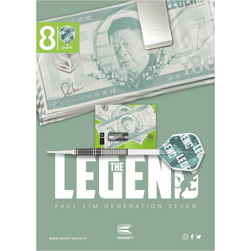 Target THE LEGEND G7 The Legend Generation 7 2BA Paul Lim Model Darts Barrel Dart Set <210261>