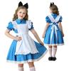 Alice Kinderaufführungskostüm Dienstmädchenkostüm Halloween Mädchen Prinzessin Ländlicher Stil Lolita Kleid Cos Kostüm