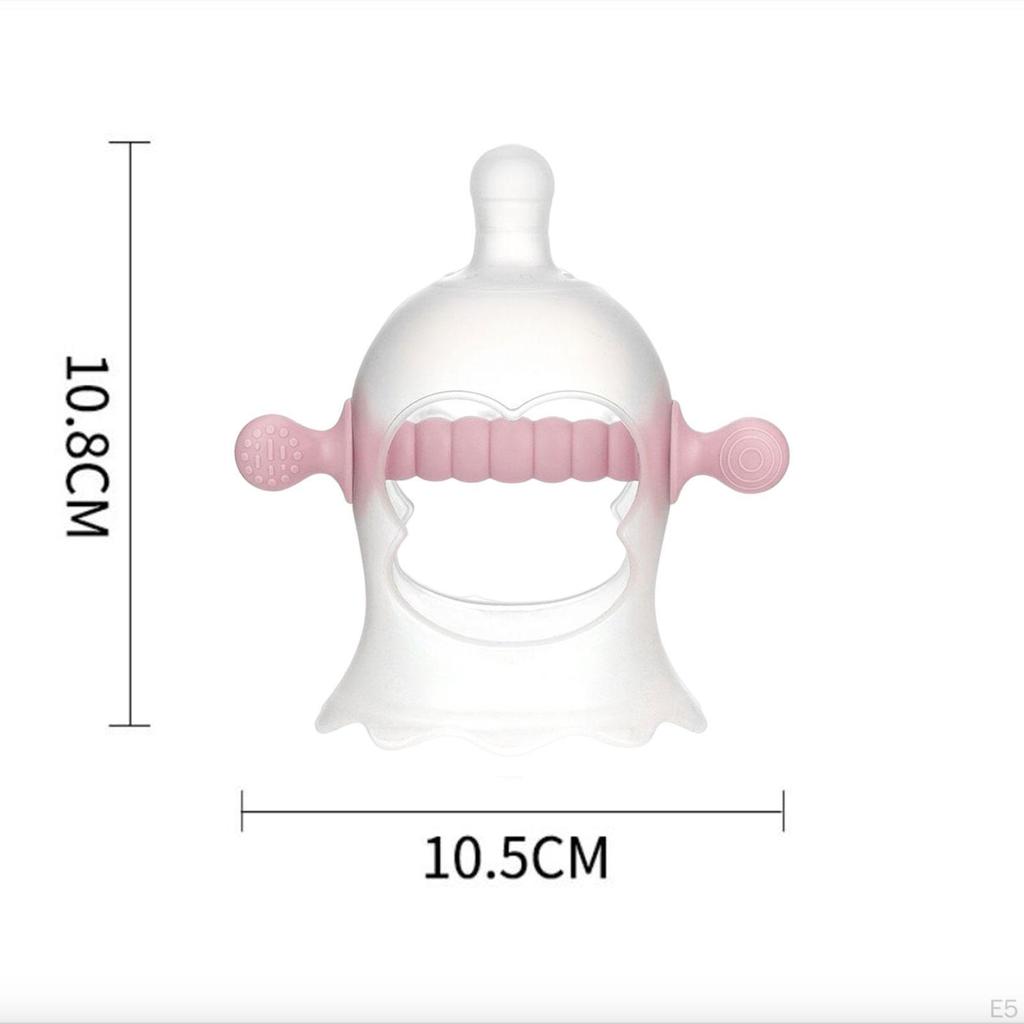 Baby Toy Soothing Pacifier Easy Clean on Wrist for 4 10 Months Toddlers