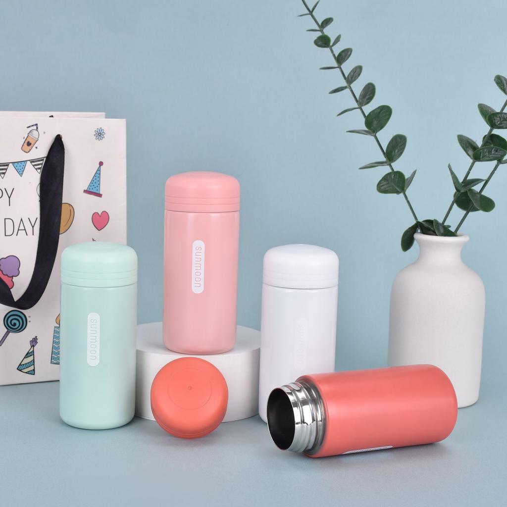 304 Stainless Steel Compact Mini Pocket Cup High Value Portable Vacuum Thermos Cup Outdoor Accompanying Cup