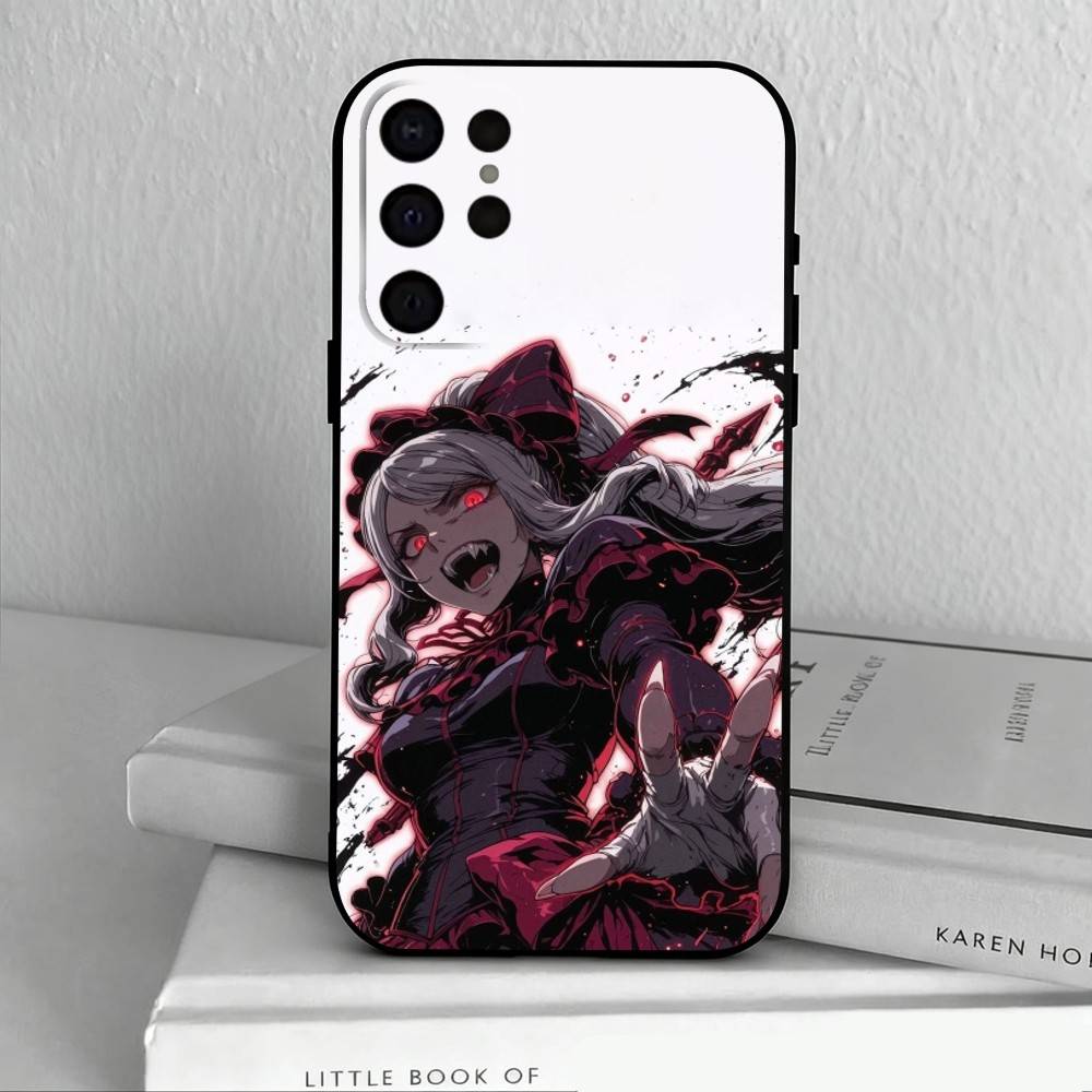 Anime O-Overlord-D  Phone Case For Samsung S25,S24,S21,S22,S23,S30,Ultra,S20,Plus,Others Soft Black Case