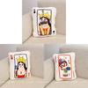 Fun Cartoon Poker Cards Plush Pillow For Living Room Decor And Nap Comfort