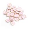 26Pcs Letter Charms DIY Lightweight Round Fashionable 26 Letters Charms Pendant for Bag Decoration