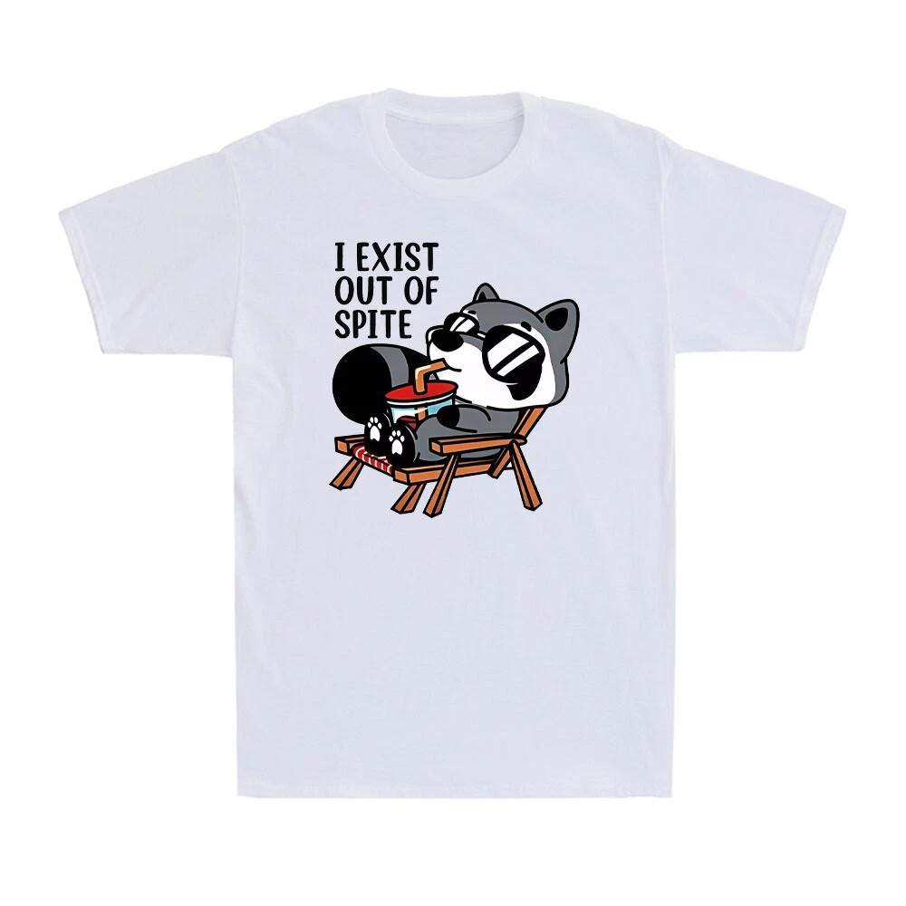 I Exit Out Of Spite Funny Raccoon Animal Vacation Gift Men s T-Shirt S разноцветный