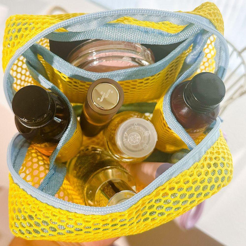 Leichte Tragbare Make-up-Tasche Waschbares Münzfach Leicht zu Tragen Kosmetiktasche Zuhause