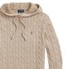 Polo Ralph Lauren Felpa con Cappuccio in Cotone Ricamato a Manica Lunga Maglione a Maglia Maglione da Uomo 710919224-004