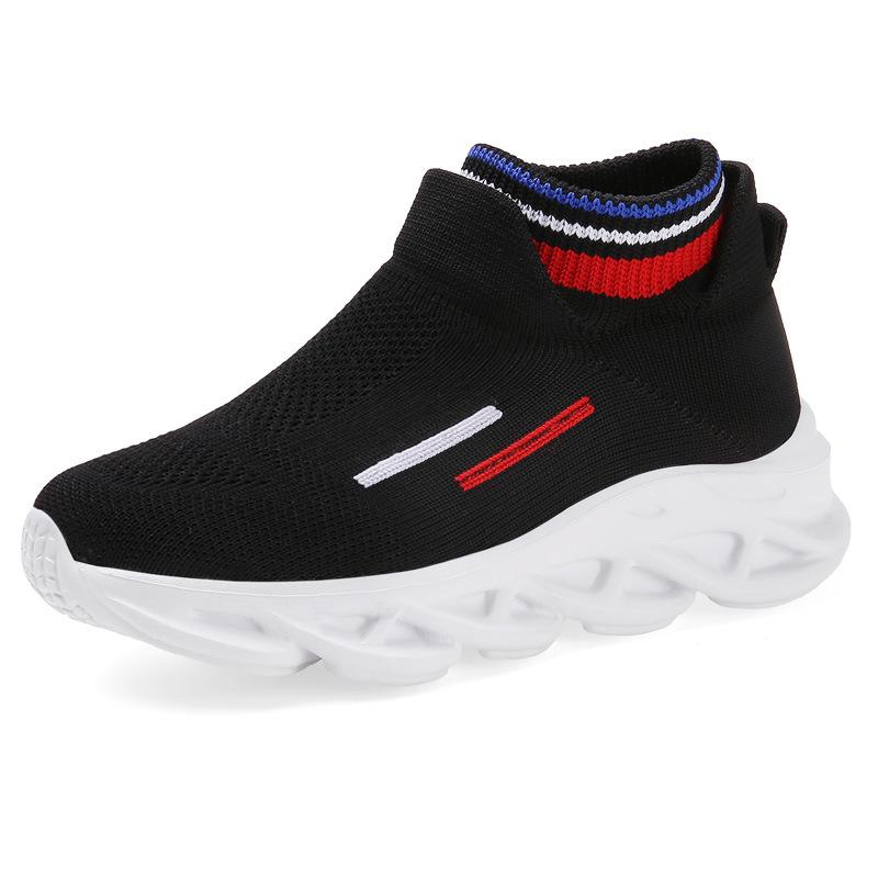 New Girl Sneakers Fashion Versatile Comfort Kid Sneakers Non Slip Soft Soled Boy Shoes Breathable Simple Casual Girl Shoe Tenis