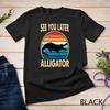 See You Later Alligator Funny Crocodile Zoo Animal Gift Premium Unisex T-shirt