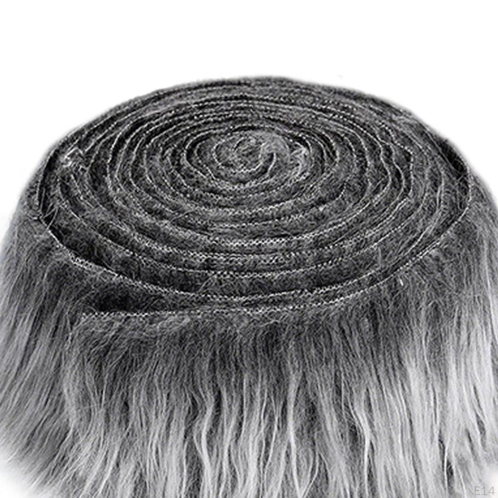 2 Pack Faux Shaggy for Toy Making And Festive Clothing Projects